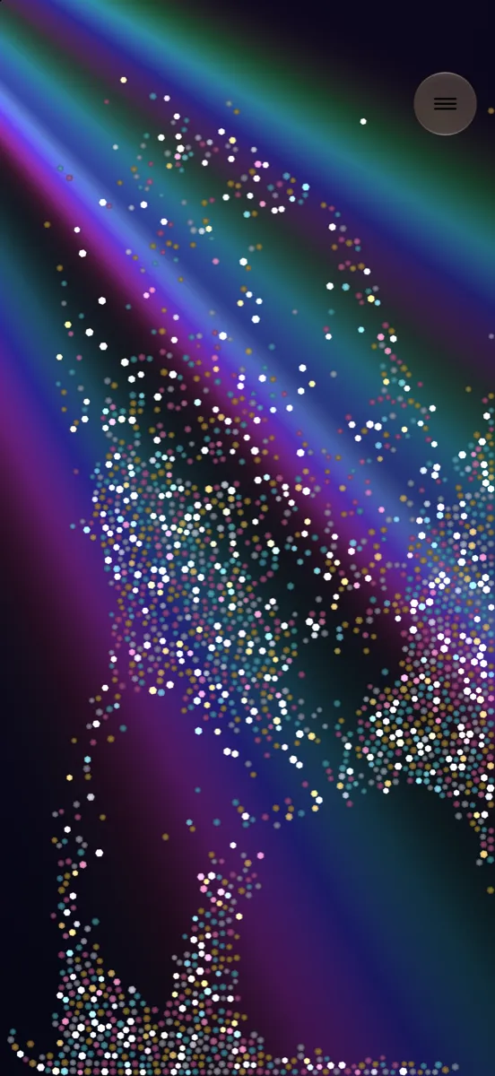 Glitter swirling in the jar like a snow globe.